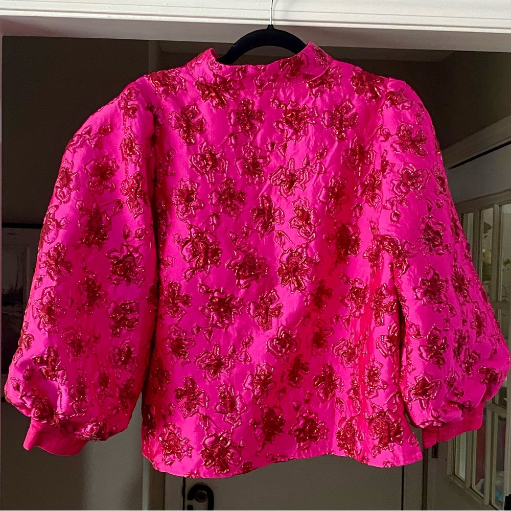 JODIFL Hot Pink Blouse - Picture 2 of 4